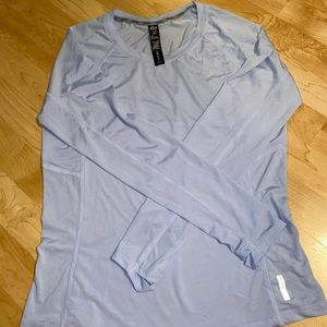 Periwinkle fitness top
